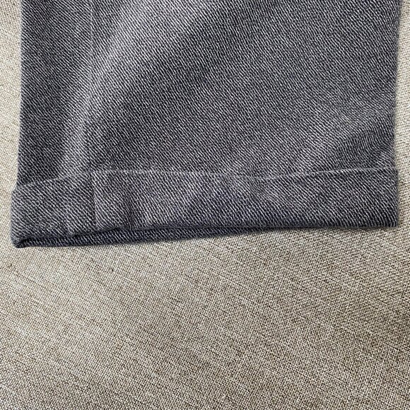 Vintage Nautica Rigger Pleated Chino Pants Men's 38 x 30 Gray MISSING BUTTON VTG - Picture 7 of 14